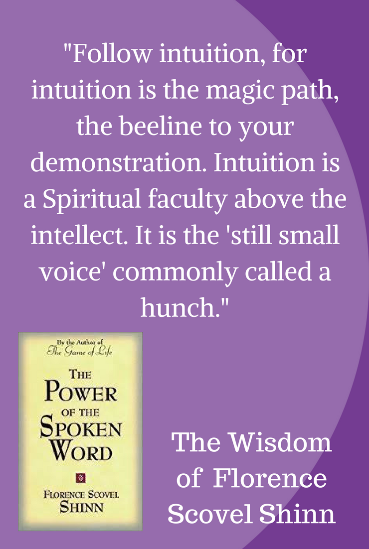 Affirmations and Florence Scovel Shinn